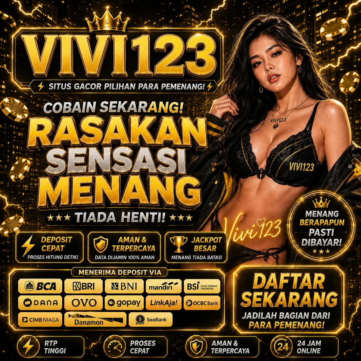 VIVI123 Banner